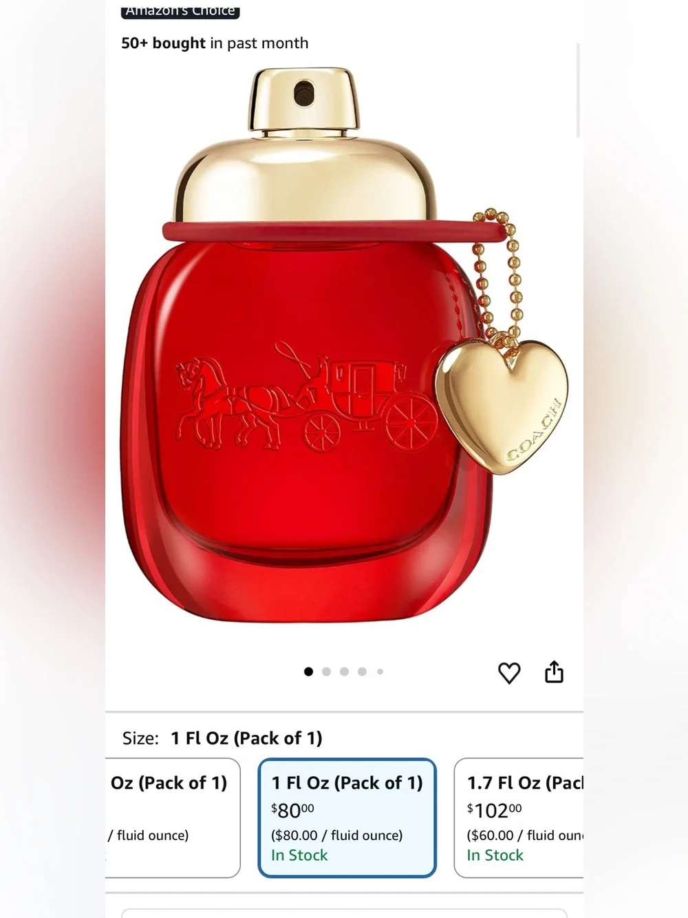 Coach  Love ❤️, 100 💯 authentic, unopened.